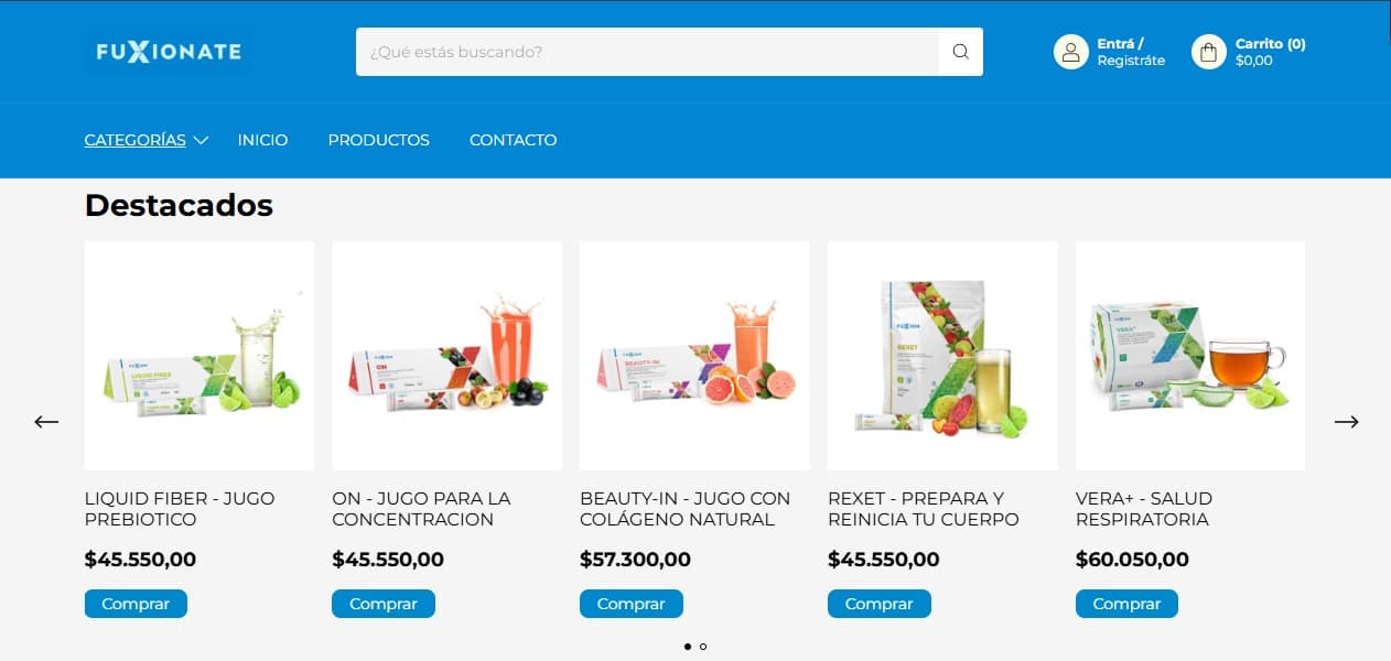 Fuxionate Bebidas Saludables