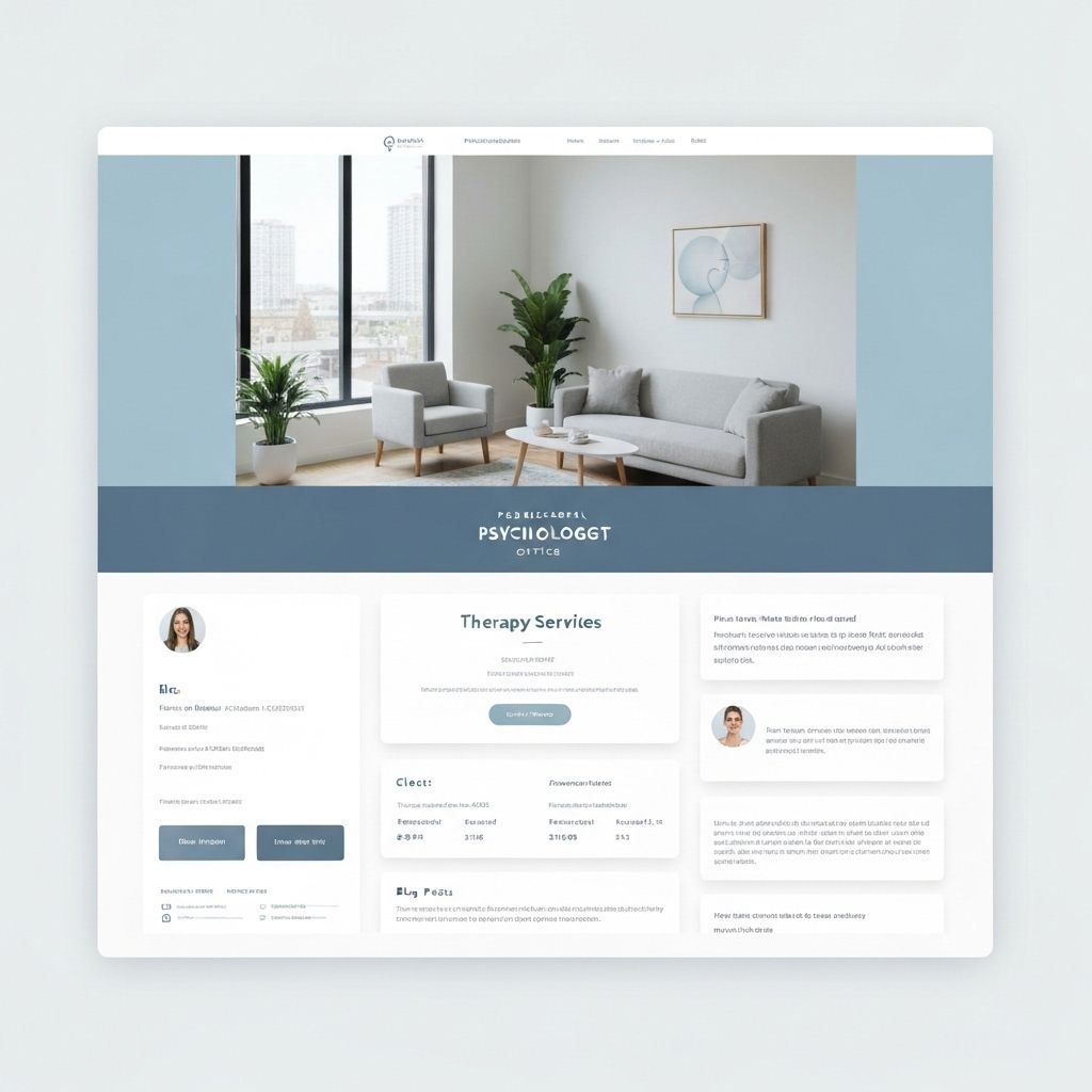 Landing page de Lic. María Rodríguez